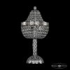 Лампа Настольная BOHEMIA IVELE CRYSTAL 19111L4/H/20IV NI Никель, Металл / Богемия Ивеле Кисталл