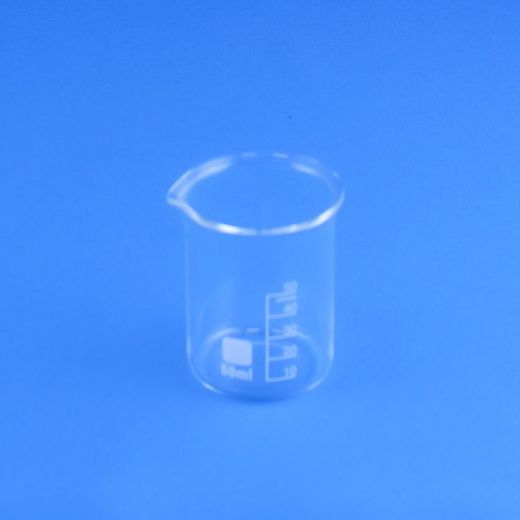 Стакан лабораторный низкий 5drops Н-1-50, 50 мл, стекло Boro 3.3, градуированный