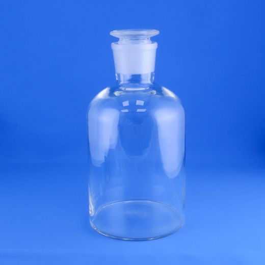 Склянка (штанглас) 5drops, 5000 мл, светлое стекло, с притёртой пробкой, узкое горло