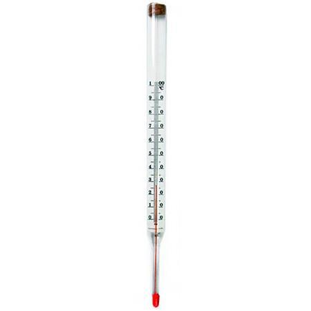 Термометр ТТЖ-П (0…+100) 240/66 ц.д. 0,5., керосин., ГОСТ 8.279-89