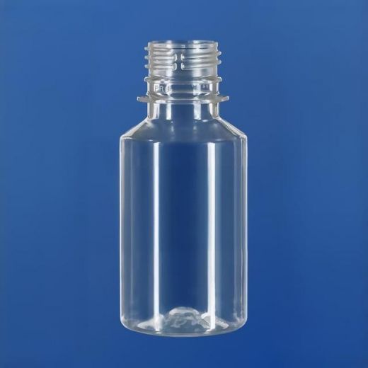 Бутылка 100 мл, горло 28/415 мм, ПЭТ, конический скат горла, прозрачная, без крышки, 400 шт/упак
