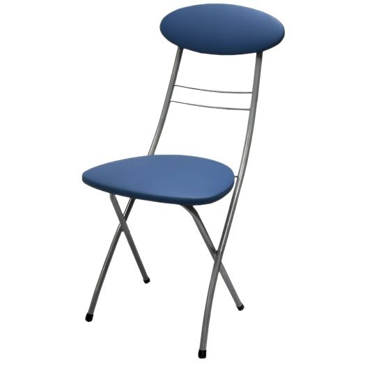 Складной стул  COMPACT (Цвет обивки Синий)
