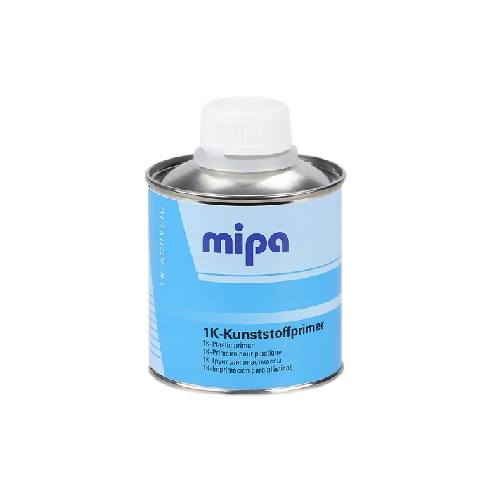 Mipa 1K-Kunststoffprimer Грунт для пластмассы прозрачно-серебристый, объем 250мл.