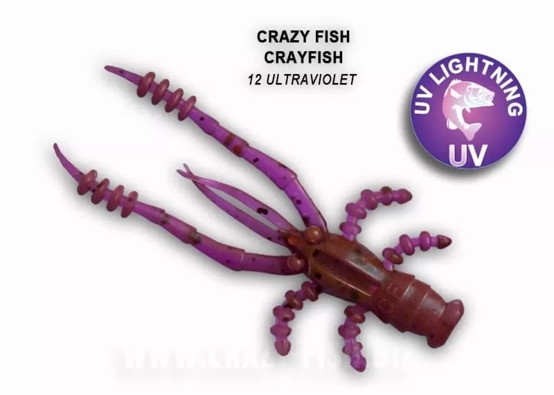 Приманка CF Crayfish 1.8, цвет 12 - ULTRAVIOLET