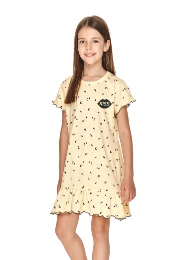 Сорочка детская для девочки TARO Natasza 2707-01, бежевый
