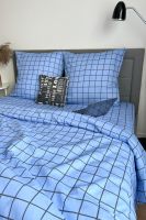 Бязь 2-х спальный [голубой] Таттерсол постельное белье