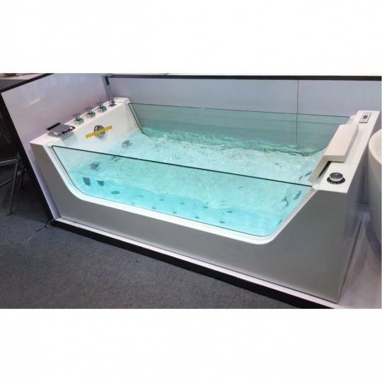 Акриловая ванна Frank F104 180х80 с гидромассажем схема 3