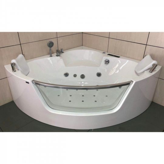 Акриловая ванна Frank F165 150х150 с  гидромассажем схема 2