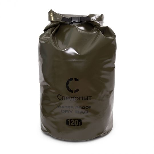 Гермомешок СЛЕДОПЫТ Dry Bag 120 л без лямок (цвет хаки) PF-DBS-120Н