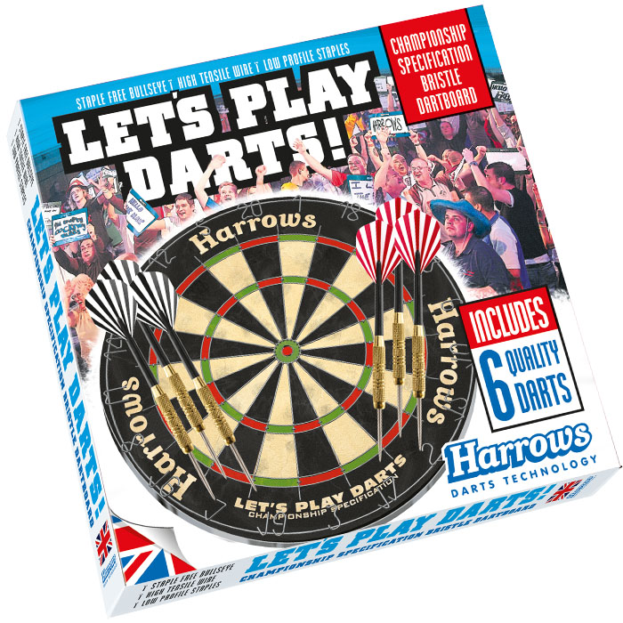 Набор Для Игры в Дартс Harrows Let's Play Darts Game Set