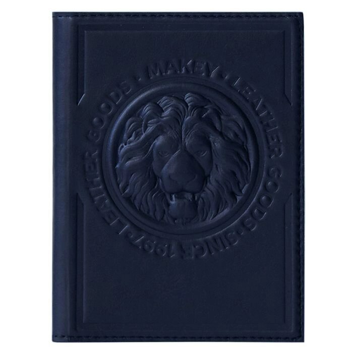 Макей Обложка на паспорт «Royal». Цвет синий