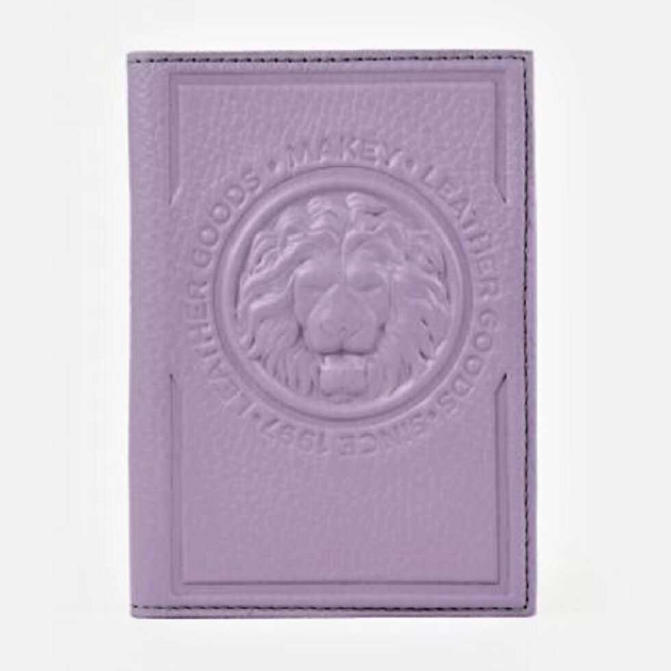 Макей Обложка на паспорт «Royal». Цвет лаванда