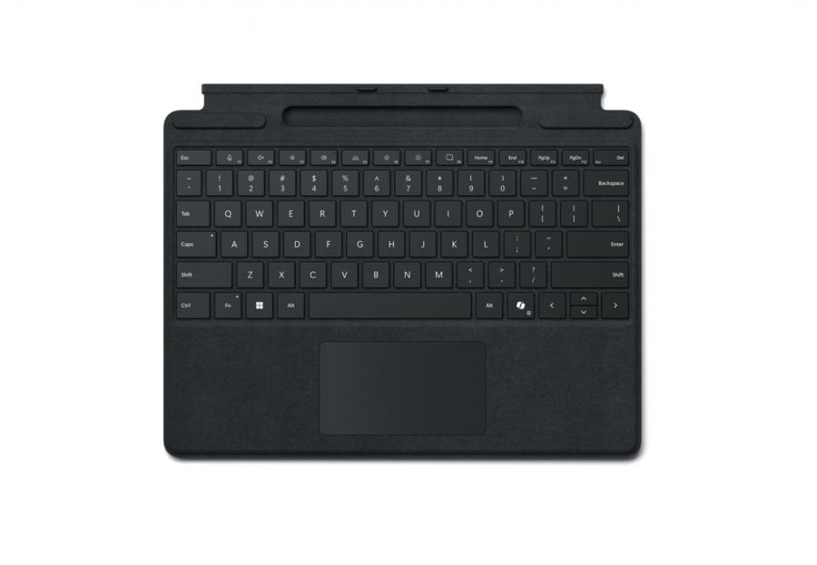 Клавиатура Microsoft Surface Pro Keyboard X/8/9/10 with Copilot button (Alcantara) (Black)