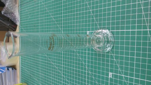 Уценка Цилиндр мерный 5drops 1-50-2, 50 мл, стекло Boro 3.3, со стеклянным основанием, с носиком, градуированный