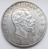 Король Виктор Эммануил II 5 лир Италия 1878