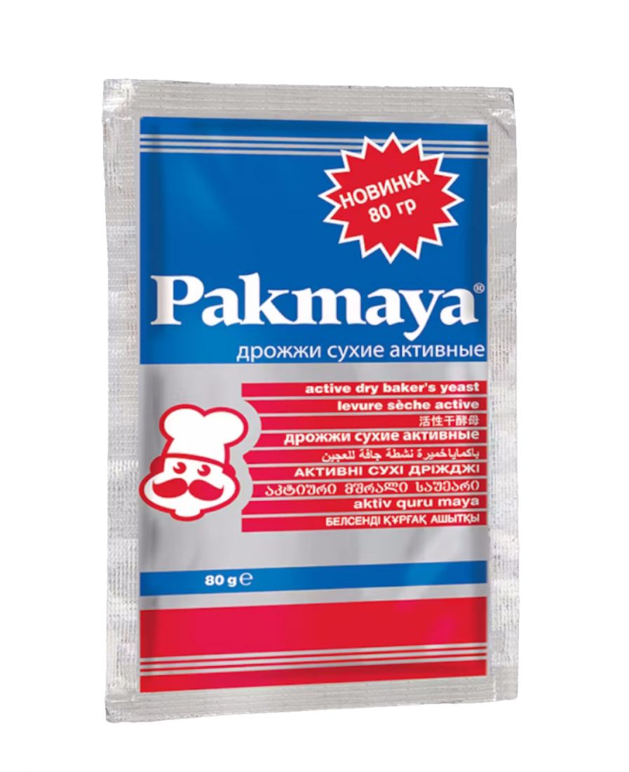 Дрожжи универсальные Pakmaya, 80 гр