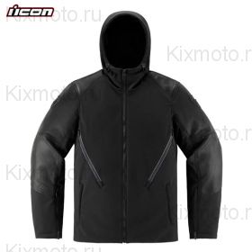Куртка Icon Basehawk 2 кожа/текстиль, Черная