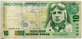 Перу 10 солей 1996