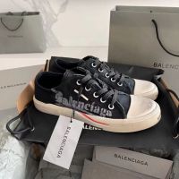 Текстильные кеды Balenciaga PARIS бежевые