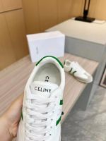 Кроссовки CELINE Premium бело-зеленые