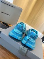 Кроссовки Balenciaga 3XL Premium голубые