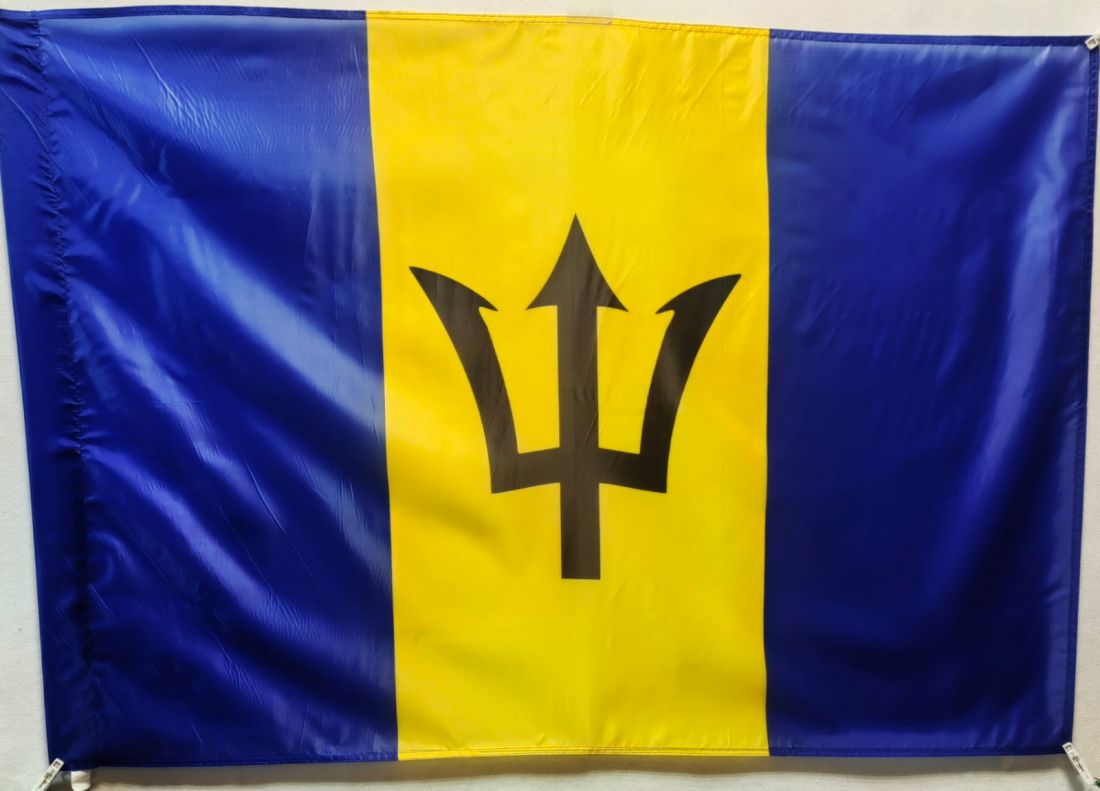 Флаг Барбадоса 135х90см.