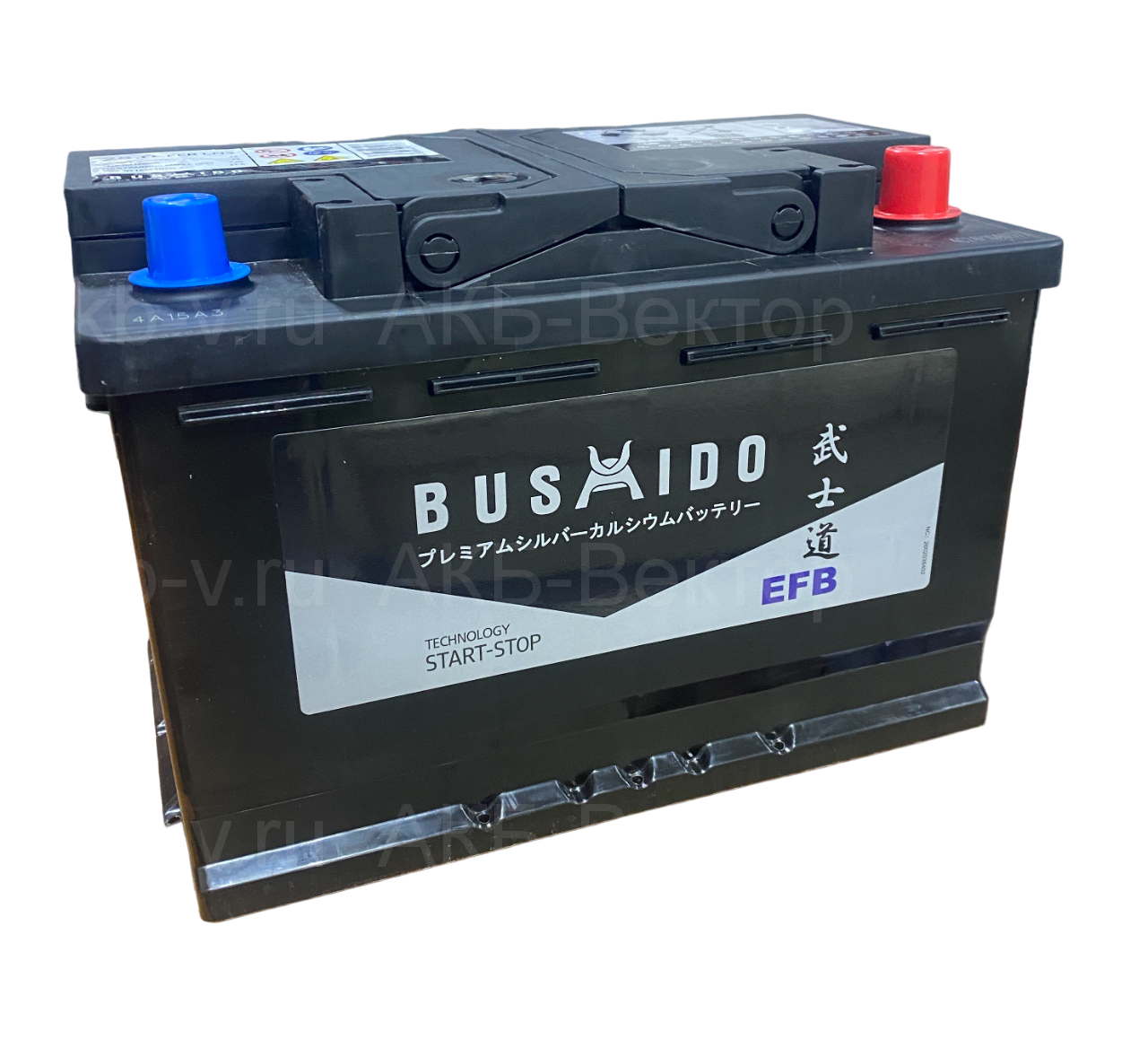 Аккумулятор BUSHIDO EFB  75Ач 720А (L3) Под заказ