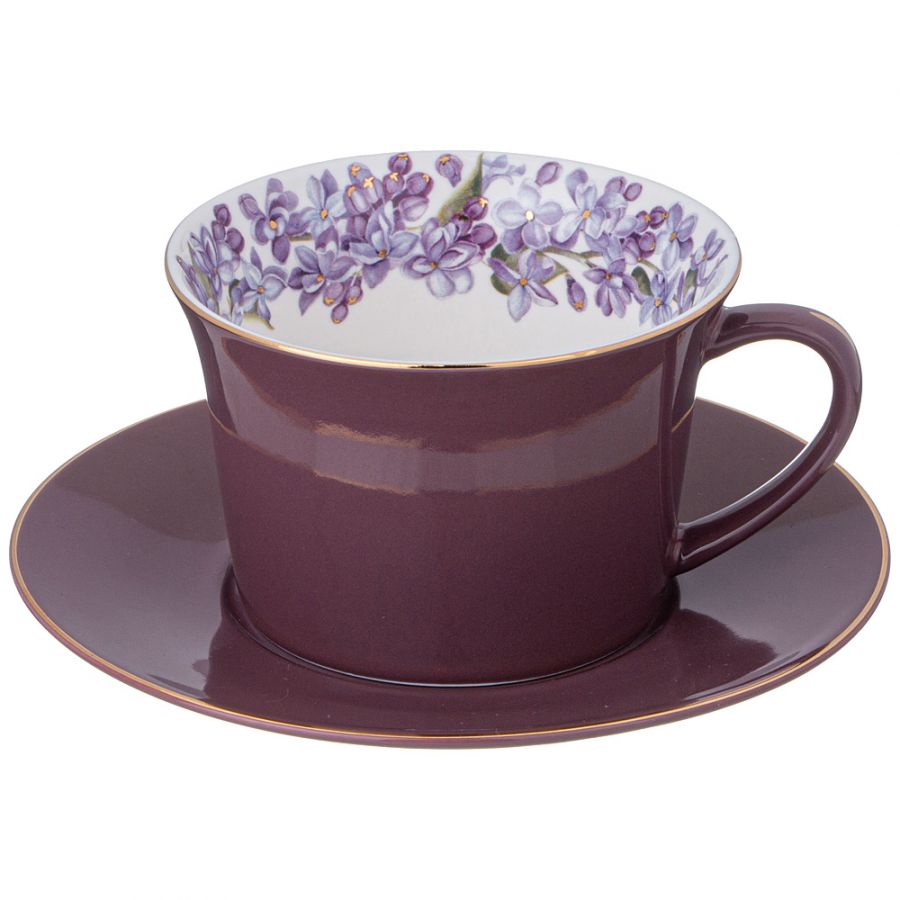 Чайный набор на 1 персону "Lilac" 250 мл