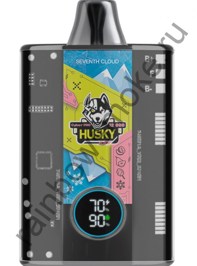 Электронная сигарета Husky Cyber Pro 12000 - Seventh Cloud (Дыня Сахарная Вата Груша Лёд)