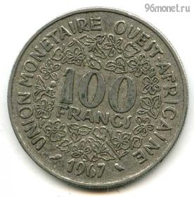 Западная Африка 100 франков 1967