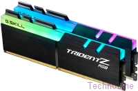 Модуль памяти DDR4 32Gb G.Skill 3600 Trident Z RGB F4-3600C16D-32GTZRC (2x16Gb Kit)