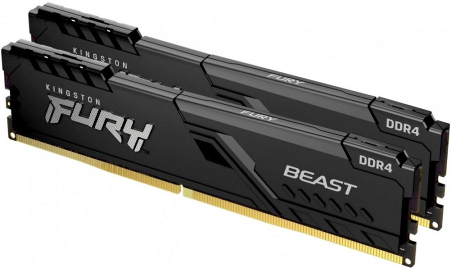 Модуль памяти DDR4 32Gb Kingston 3600 Fury Beast KF436C18BBK2/32-SP (2x16Gb Kit)