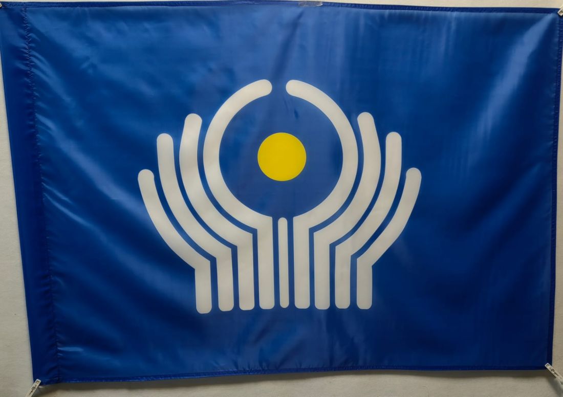 Флаг СНГ 135х90см.