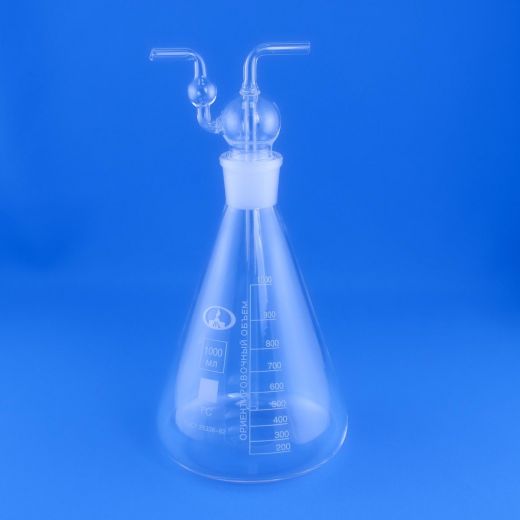 Химическая ловушка Ле-Шателье для конденсации газов на 1000 мл
