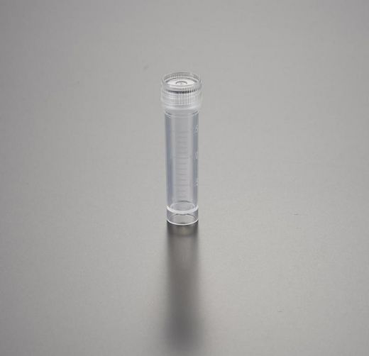Микропробирки для криохранения с делениями, завинчивающейся крышкой и юбкой устойчивости, 2 мл, 10,45х44,85 мм, с внутренней резьбой, стерил. 100 шт/уп