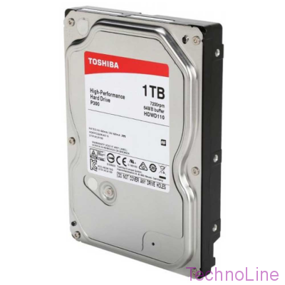 Жесткий диск 1000Gb Toshiba P300 HDWD110UZSVA