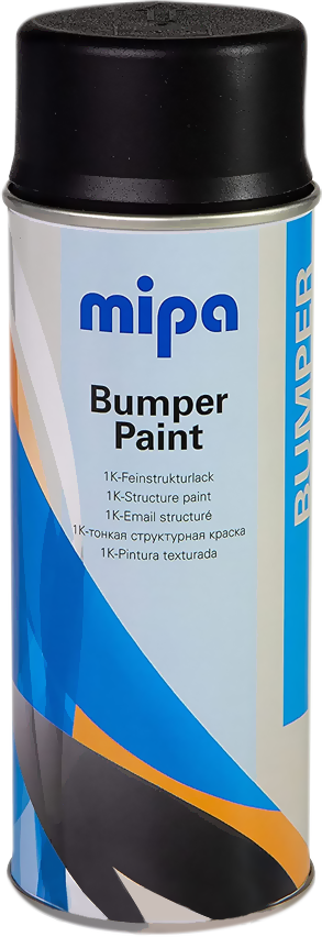 Bumper Paint 1K Структурная краска для бампера темно-серая аэрозоль 400мл (6шт/кор)
