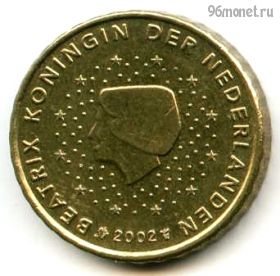 Нидерланды 10 евроцентов 2002