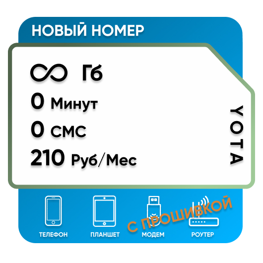 SIM - карта Yota КС 210