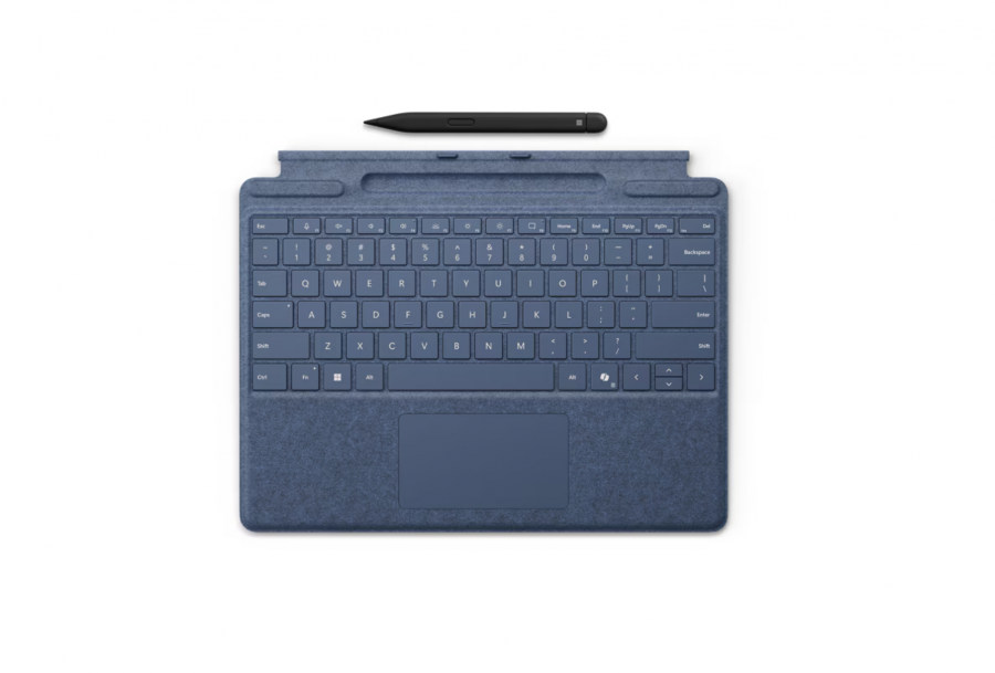 Клавиатура Microsoft Surface Pro Keyboard X/8/9/10 with Slim Pen 2 with Copilot button (Sapphire)