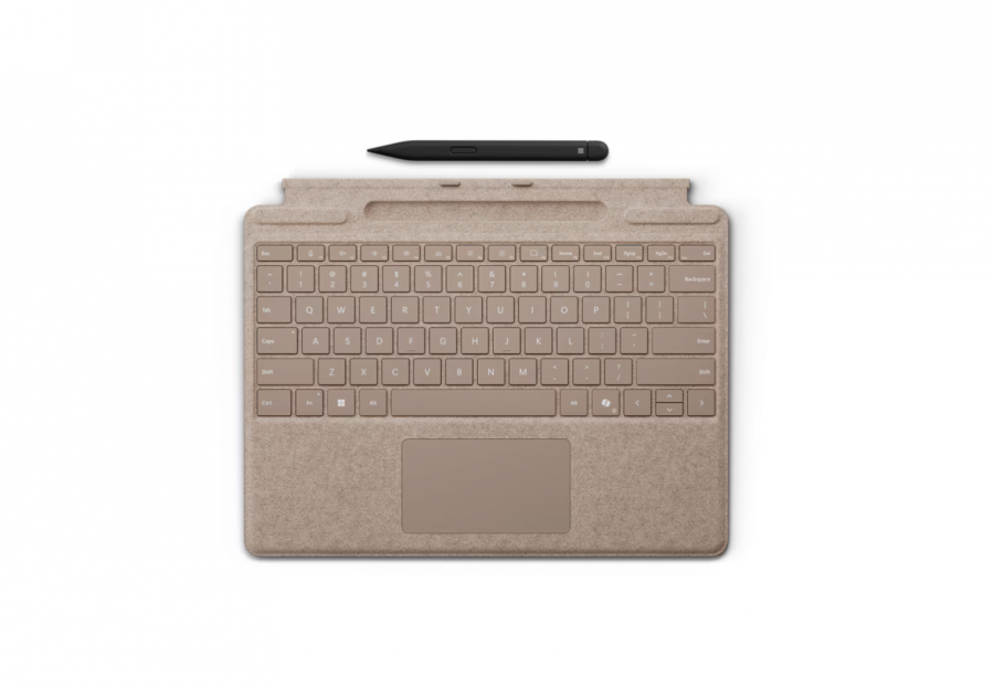 Клавиатура Microsoft Surface Pro Keyboard X/8/9/10 with Slim Pen 2 with Copilot button (Dune)
