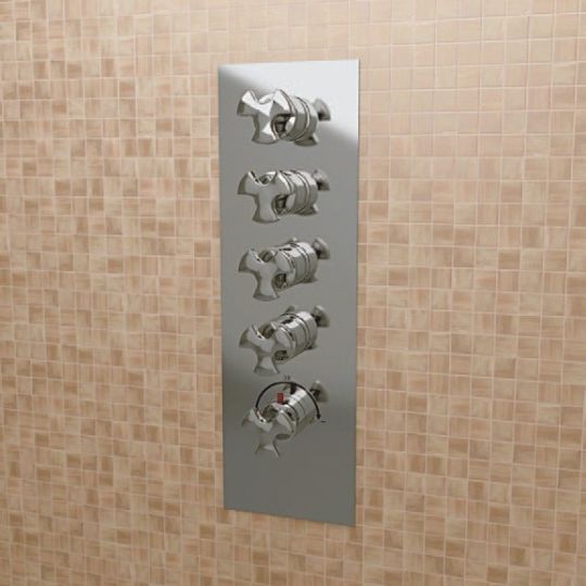 Фото Смеситель Flaminia Evergreen Concealed Thermostatic Shower Mixer 4-Outlets