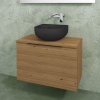 Подвесная тумба для ванной комнаты Flaminia Box Wall Hung Vanity Unit 37xH50 схема 1