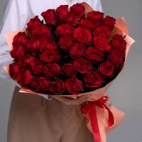 Красные розы Эквадор (от 15 шт.)
