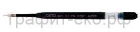 Стержень OHTO гелевый PC-107NP 0,7мм черный