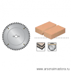 Пильный диск для древесно-плитных материалов, ДСП, фанера DIMAR 300 x 30 x 3.2 / 2.2 x 96 90105806