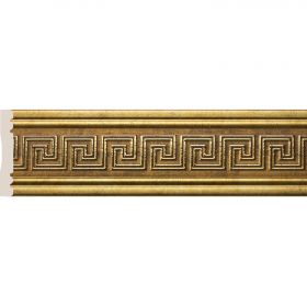 Багет Cosca Бордюр 80-3 Меандр Античное Золото W1080-3/G327 / Коска