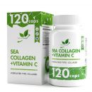 Морской коллаген + Витамин С / Sea collagen + vitamin C / 120 капс.