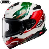 Шлем Shoei NXR 2 Capriccio, Бело-зелено-красный