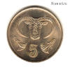 Кипр 5 центов 1998